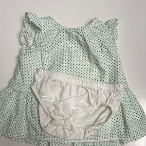 Polka Dot Kids Dress with Bloomers